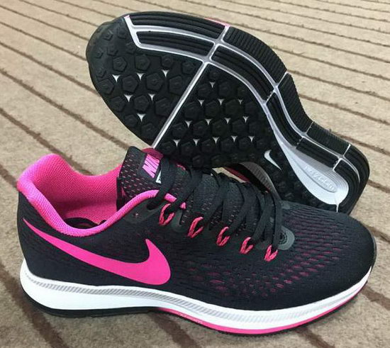 Womens Nike Zoom Pegasus 34 Black Pink 36-39 Online Store
